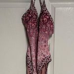 Lucky Brand New Floral Pink One-Piece Swimsuit Photo 0