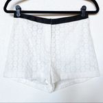 Topshop Eyelet Lace Daisy Shorts with Ribbon Waistband Size 4 Photo 0