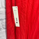 AQUA  Maxi Cover Up Dress Red Size M New Photo 5