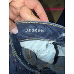 American Eagle Women's 8 L Long Ne(X)t Level Stretch Jegging Jeans Blue Denim 20 Photo 5