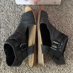 Not Rated  Black and Tan Strappy Sandals Photo 7