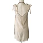Topshop  Tilda Beige Side Button Mini Dress Photo 9