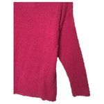 Seven7 New Sweater Womens M Chenille Popcorn Round Neck Long Sleeve Pink Photo 3