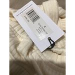 We Wore What New  Tie Halter Bra Top Wide Rib Ivory Summertime Size S Photo 5