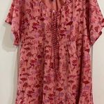 NWT Ro’s Garden size Large Pink Safari Vacation Dress Anthropologie Photo 0