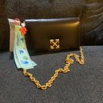 Off-White  Jitney 0.5 Leather Chain Shoulder Bag Photo 2