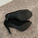 Mossimo Supply Co Black Heeled Boots with Elegant Silhouette Size 9.5 Photo 5