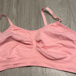None Elegant Soft Pink Sports Bra Photo 0