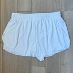 No Comment  White Flowy Butterfly Shorts Photo 2