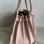 YSL Yves Saint Laurent Rose Pink Grained Calfskin Leather Baby Sac De Jour Bag Photo 2