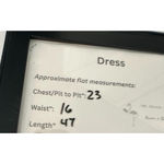 Adrianna Papell Dress 16W Plum Faux Wrap Crepe Satin Silky Ruffle Belt Party Photo 13