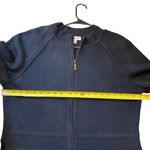 St. John Sport Size XL Santana Knit Full Zip Jacket Black Flare Sleeve Old Money Photo 7