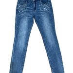 Vocal Size Large 28” Waist Women’s Rhinestone Pearls Bedazzled Jeans Denim Jean Photo 1