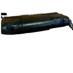 Perlina  BLACK PEBBLED LEATHER SHOULDER/OPTIONAL CLUTCH BAG Photo 4