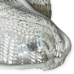 BeachLunchLounge  Striped Open Knit Sweater Size M Neutral Beige White Pullover Photo 6