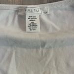 Full Tilt NWOT Tilly’s  Ivory Seamless Square neck Cap Sleeve Tee size XS/S Photo 2