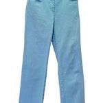 St. John Sport Vintage Y2K Robins Egg Blue High Rise Straight Leg Jeans Size 2 Photo 0