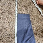 Old Navy  Henley Long Sleeve Top Butter Gray Slight Crop 1/2 Button NWT Size L Photo 6