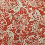 Denim & Co  Naturals Size 3X Long Sleeve Linen Blend Floral Print Top Blouse Photo 3