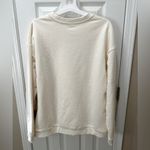 THREAD VISION Toodalooo Crew Sweatshirt 100% organic cotton size XXL cream Photo 3