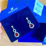 Swavorski Swarovski Siam Red & Clear Crystal
Pierced Earrings MILES #5039226 Photo 1
