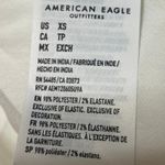 American Eagle White Sleeveless Smocked Floral Ruffle Fit & Flare Midi Dress XS Photo 3