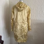 Fabletics Karsyn Woven Jacket Golden Yellow Rain Anorak Medium Photo 7