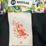 KOI LINDSEY TWILL CARGO SCRUB PANT 7 POCKETS ELASTIC WAIST WOMEN 2XL BLACK Size 2X Photo 5