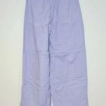 Sincerely Jules Linen Blend Wide leg Blue Pants Photo 2