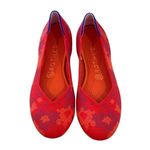ROTHY’S Red Camo Round Toe Loafers Slip Photo 1