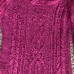 Arizona Jeans Arizona Jean Company Magenta Cowl Neck Sweater Photo 3