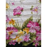 Oscar de la Renta  Floral Studio Silk Floral Head Neck Scarf Hawaiian Multicolor Photo 4