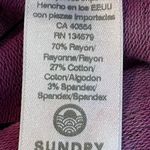 Sundry  for Evereve The Weekender Tank Tie Dye Purple Sleeveless Dress Medium Photo 9