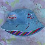 Hello Kitty  Chucky universal studios limited time hat Denim Bucket Hat (new) Photo 1
