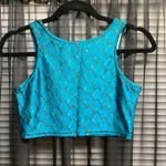Charlotte Russe π Mermaid/ Dragon print crop top Photo 2
