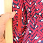 Carolina Herrera  Classic Silk Wide Leg Pants Red Photo 6