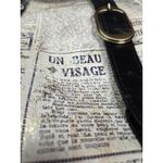 Patricia Nash  Venezia Pouch Crossbody Newspaper Print Purse Photo 2