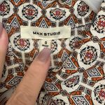 Max Studio Summer Sale: Red and White Boxy Button Down Blouse (read description) Photo 1