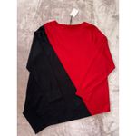 Calvin Klein Women's Color Block Pullover Sweater Long Sleeve Knit Top Sz XL Photo 5