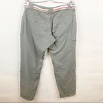 Eastern Mountain Sports  Size 6 Grey Belted Nylon Pants Hiking Outdoors Photo 3