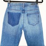 Ei8htdreams Tweed Zipper Hem Denim Jeans Size 25 Blue Photo 6