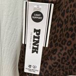 PINK - Victoria's Secret PINK by Victoria Secret Longline Relay Sports Bra Size Large Leopard print NEW Photo 11