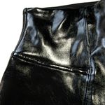 Spanx NWT 20301R Faux Patent Leather Leggings in Classic Black Glossy S Photo 2