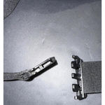 Chimi Belt Sunglasses Case Belt Crossbody Waist Black Minimalist Athleisure Bag Photo 4