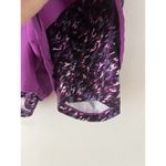 Nike  Dri-Fit Purple 2 in 1 Athletic Cycling Shorts Women’s Size Small Photo 3