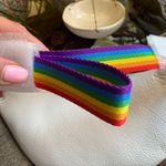 Kate Spade Authentic  pebbled leather logo 2 zips Beltbag Photo 5