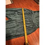 Live to be spoiled  Green Crinkle Jumper Small Formal Spaghetti Strap S Dance Photo 10