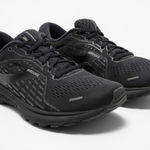Brooks  Womens Adrenaline GTS 21 Running Athletic Shoes Size 8.5 Black Photo 0