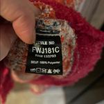 POL Pink Tweed Blazer Jacket Boxy Fit Orange Shacket Medium Photo 4