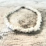 Vtg Hawaiian Beach Sea Shell Puka Chip Surfer Skater Anklet Bracelet White Photo 7